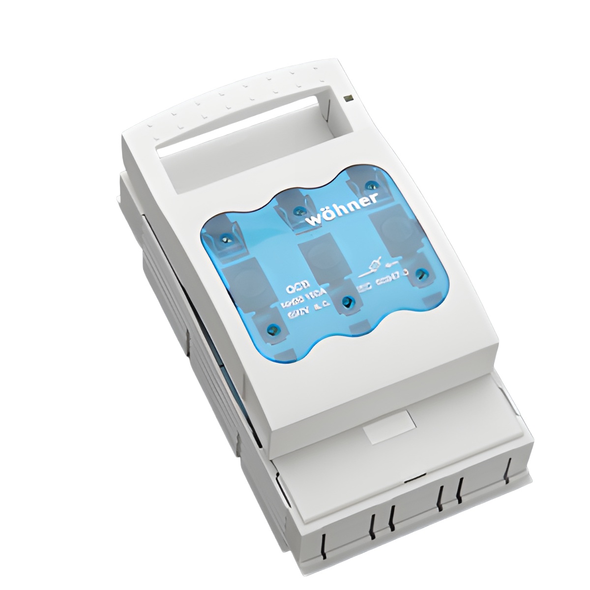 33199 NH-knivsäkr.lastfråns. 160A, Stl 00, ansl.överfall