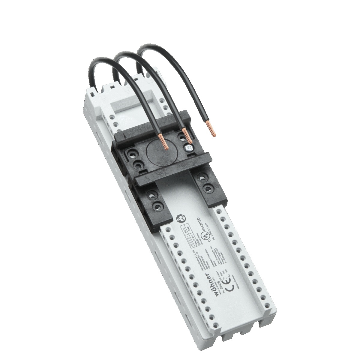 32668 Adapterpl. 16A, 1 DIN skena, 45x160mm. Sys CrossBoard