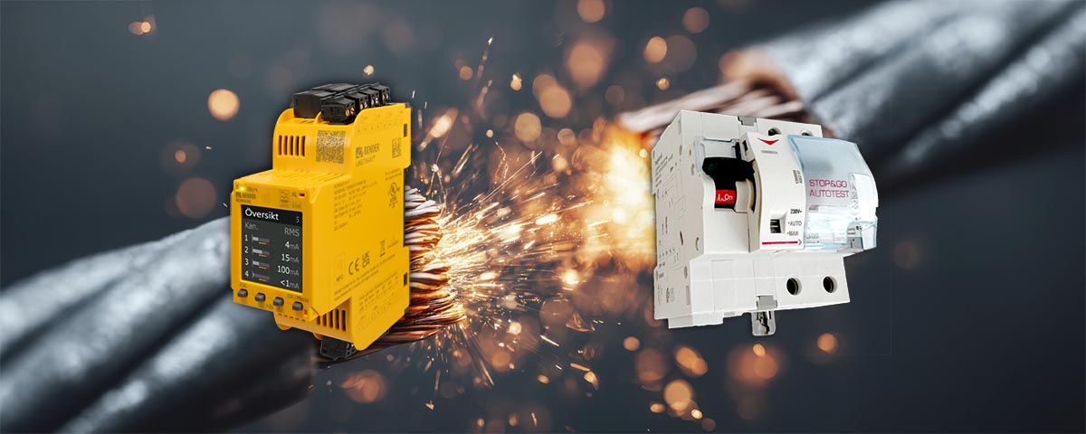 Ny jordfelsövervakning, självtestade jordfelsbrytare