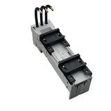 32412 Adapterpl. 45A, 2 DIN, Delbar, 54x200mm. Sys 60