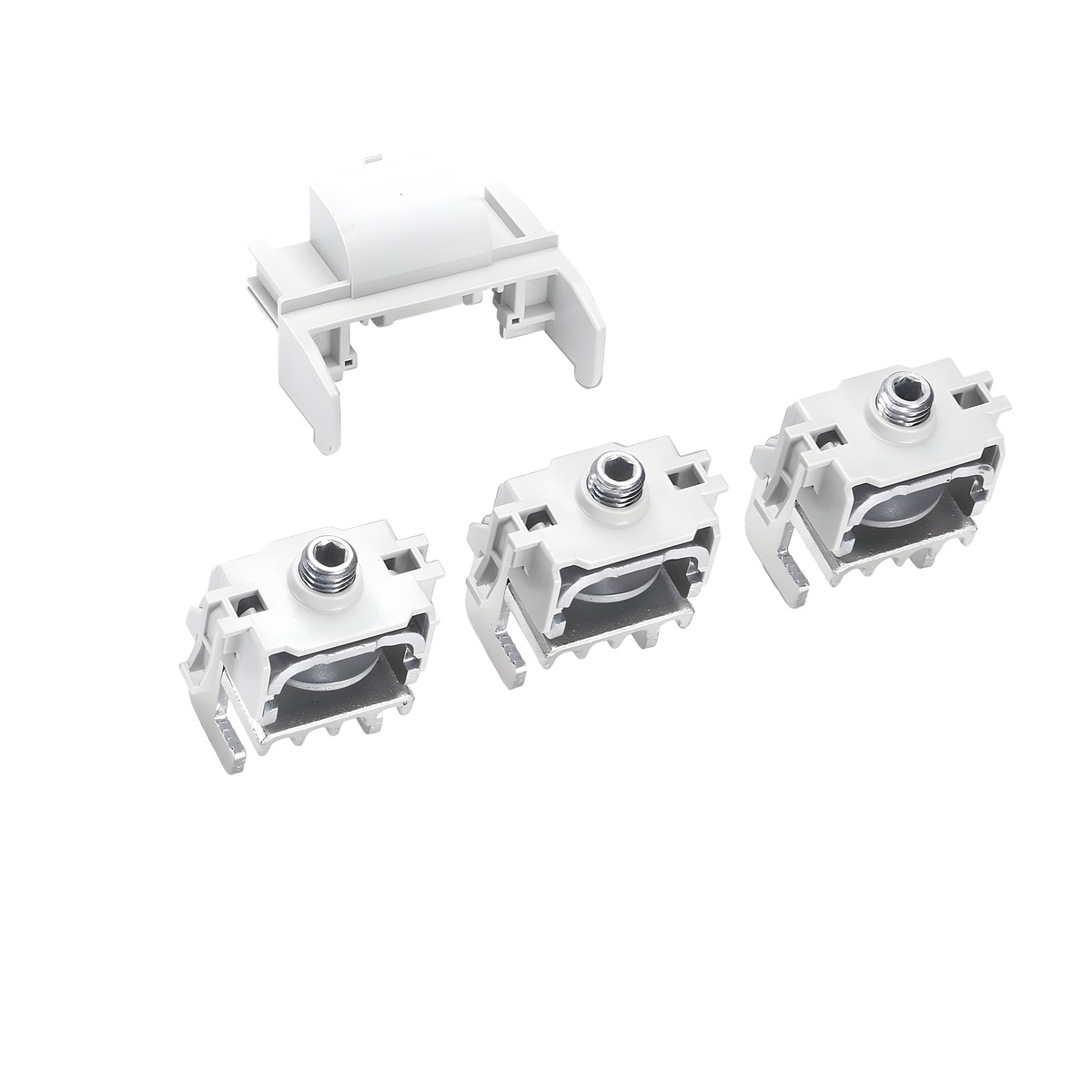 33651 Mont.sats m. 3st skenkläm, f. Power Speed lister, Stl 1-3. 185P