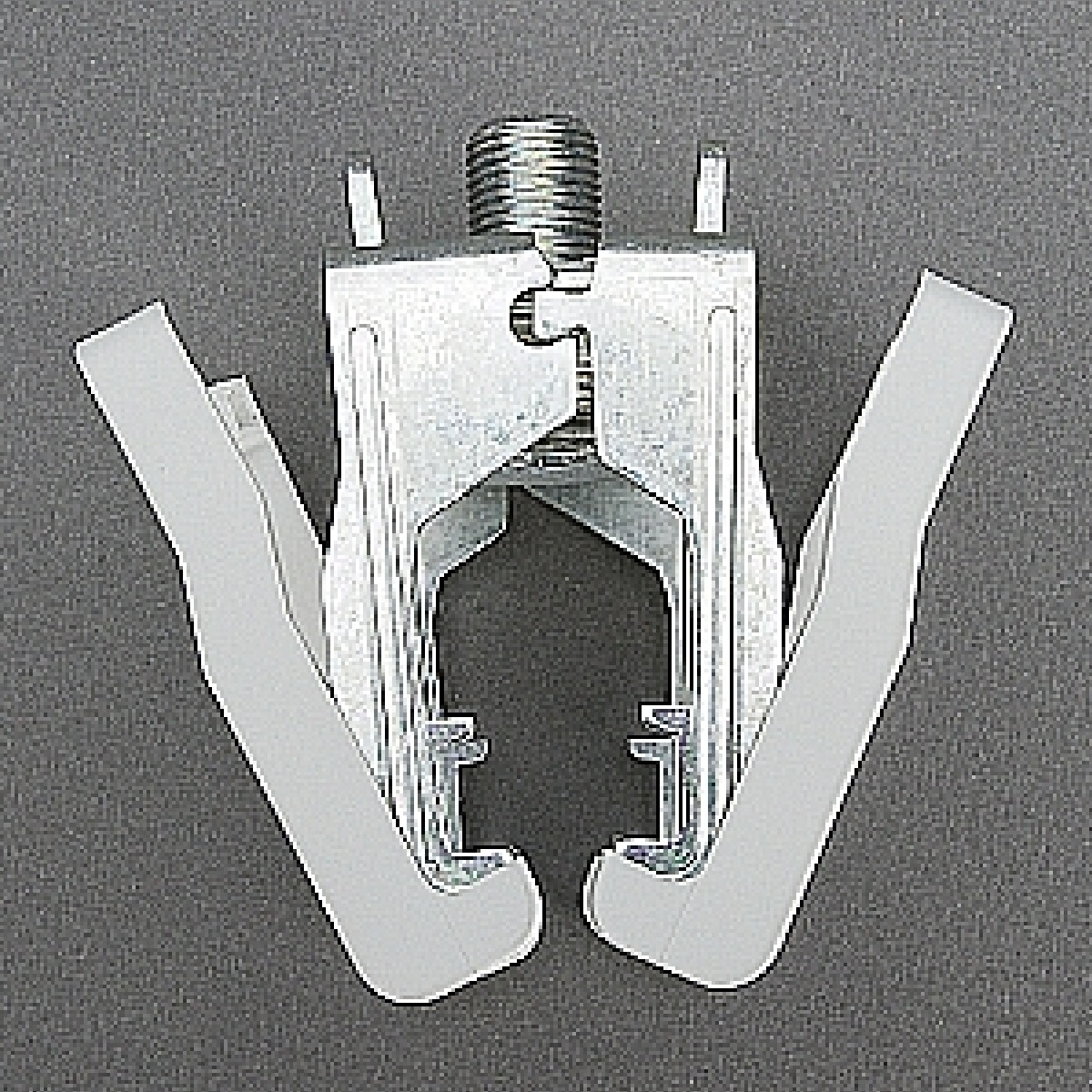 01069 Ansl.klämma för Flatskena 55x28mm (1600A)