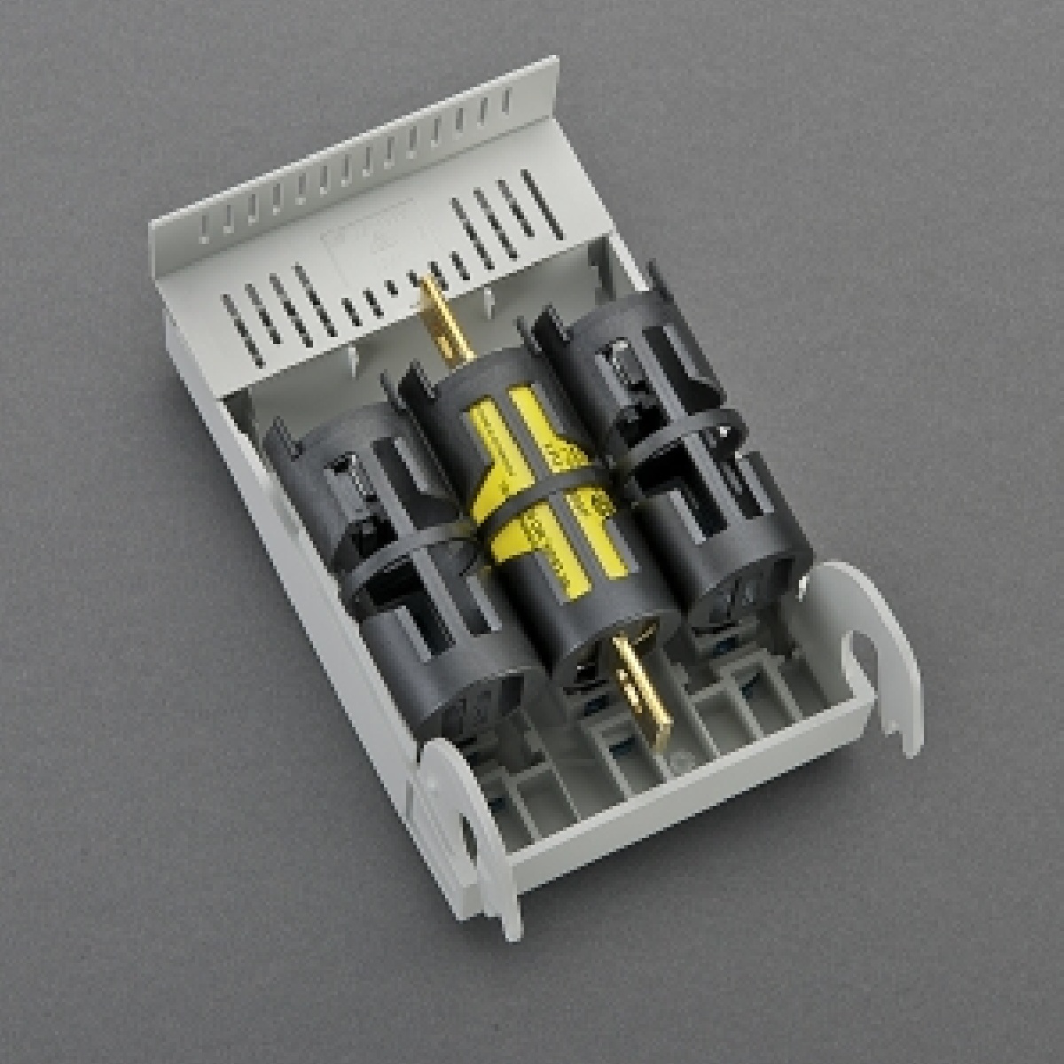 33402 Säkringshållare för Class J 70-100A, 29x118 säkring. Sys 60