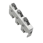 31954 Säkr.hållare 3-pol. för säkr. 10x38, 32A/690VAC. Sys 60