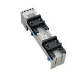 32477 Adapterpl."Tomplatta", 2 DIN, 45x200mm. Sys 60