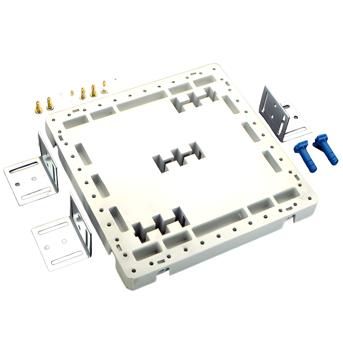 35001 Skenhållare 3P Centre Feed, för Dubbel- / Trippel-T skena