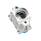 31175 Säkr.sockel 1-pol. E33/63A, för Botten/DIN mont.