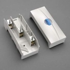 01243 Ansl.platta 3-pol, inkl.kåpa,för 16-120mm2.Sys 60