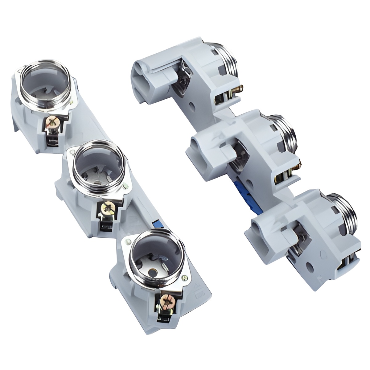 31441 Säkr.sockel 3-pol, E 27 / 25A. Sys 60