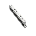 01500 Skenhållare 3-pol. f. 12-30x5-10mm skena.Sys 60