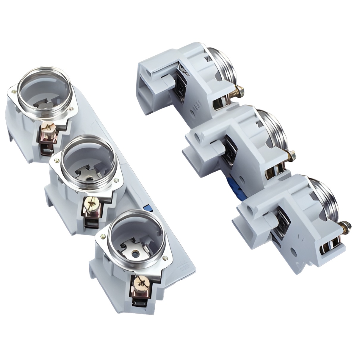 31442 Säkr.sockel 3-pol, E 33 / 63A. Sys 60