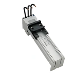 32430 Adapterpl. 25A, 1 DIN skena, 45x200mm. Sys 60