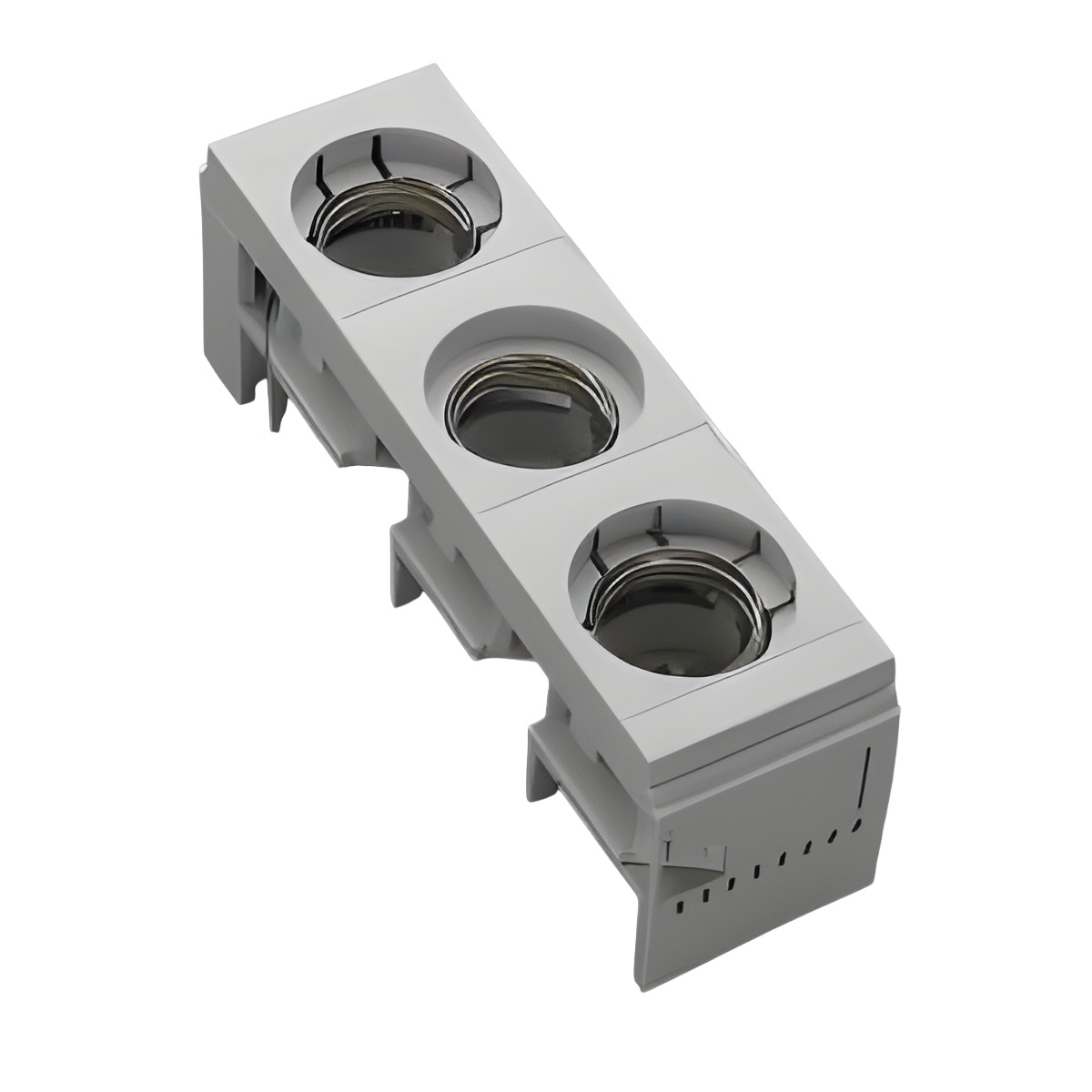 31951 Säkr.sockel 3-pol, E 33 / 63A. inkl. ber.skydd. Sys 60