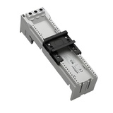 32464 Adapterpl.80A,1 DIN skena,skruvansl,54x200mm.Sys60