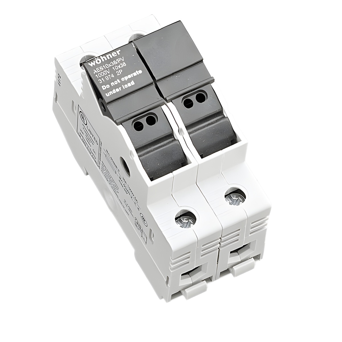 Panelmontage - Säkringshållare cylindriska säkringar