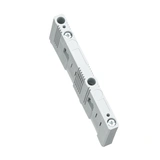 01602 Skenhållare 2-pol, för 12, 20, 30x5, 10mm skena