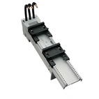 32416 Adapterpl. 45A, 2 DIN, Delbar, 54x260mm. Sys 60