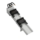 32449 Adapterpl. 32A, 2 DIN skenor, 54x260mm. Sys 60