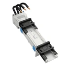 32460 Adapterpl. 63A, 2 DIN, ABB MS45x, 55x260mm