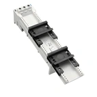32465 Adapterpl. 80A, 2 DIN skenor, 54x260mm. Sys 60