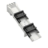 32465 Adapterpl. 80A, 2 DIN skenor, 54x260mm. Sys 60