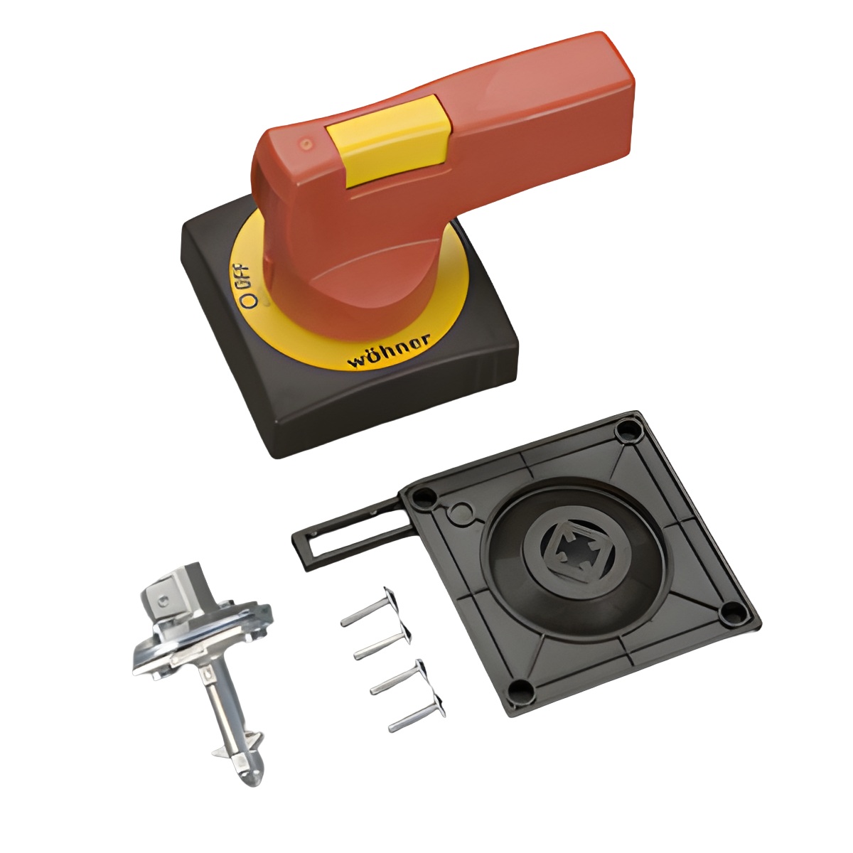 33911 Dörrkoppling, röd, till lastbrytare "Speed switch"