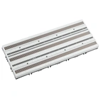 11405 Basplatta, 3-pol, med skenor, 125A, 405x160mm. CrossBoard