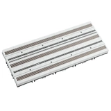 11405 Basplatta, 3-pol, med skenor, 125A, 405x160mm. CrossBoard