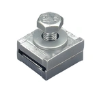 01823 Skarvklämma för 20, 25, 30 x 5, 10mm skena, L= 40mm