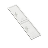 01363 Ändskydd för 2-polig skenhållare (01602)