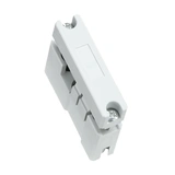 01355 Skenhållare 1-pol, för 12, 20, 30x5, 10mm skena