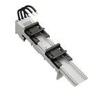 32438 Adapterpl. 32A, 2 DIN, för SE GV2M, GV2P, 45x260mm. Sys 60