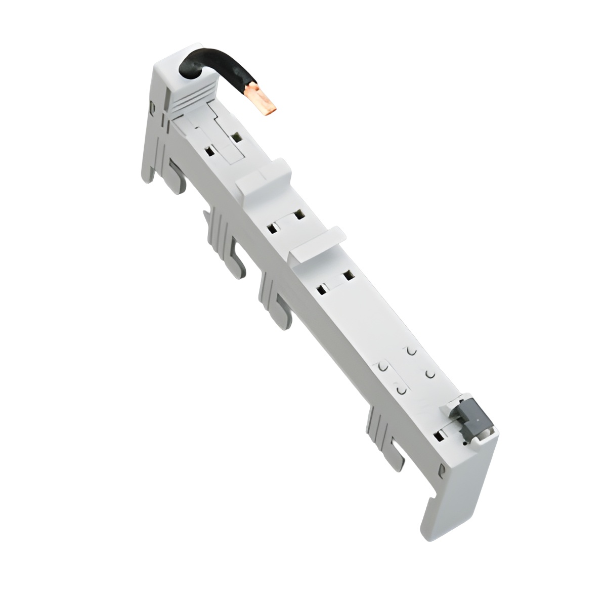 32630 Adapterpl. 1-pol, 63A, 1 DIN skena, 18x160mm. Sys 30Comp.