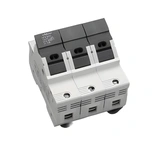31118 Säkr.hållare 3-pol, cyl.säkr. 14x51, 50A/690VAC. AMBUS
