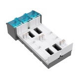 01595 Ansl.platta,3P,35-150mm², f.bakmatning, 250A CrossBoard