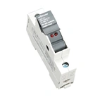 31298 Säkr.hållare 1-pol, m.LED, f. cyl.säkr,30A/600V,Class CC