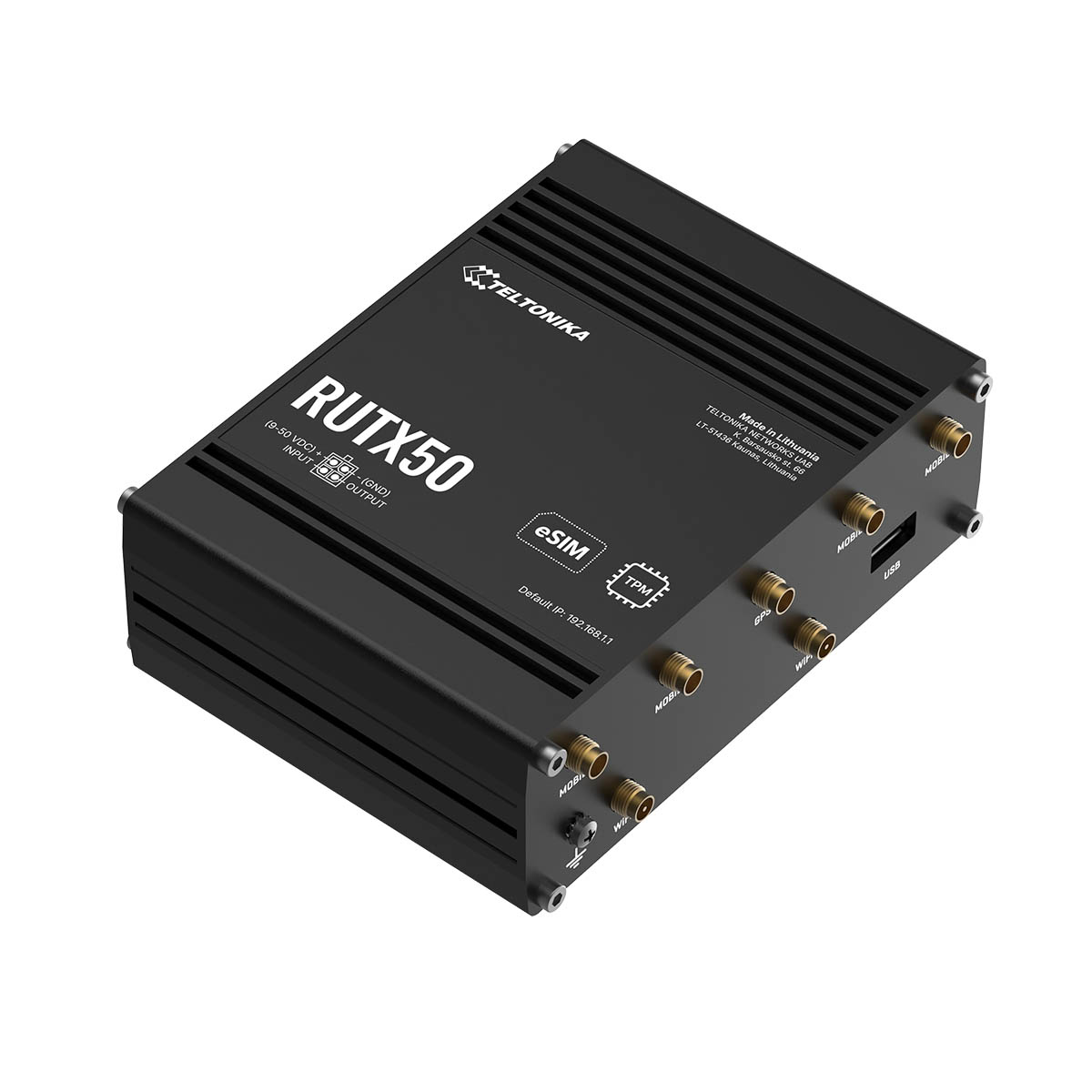 Teltonika RUTX50 5G/LTE industriell router