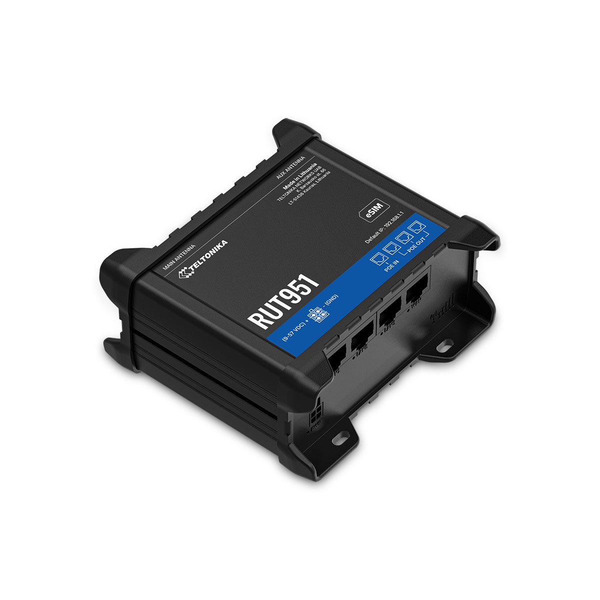 Teltonika RUT951 PoE+ 4G/LTE industriell router