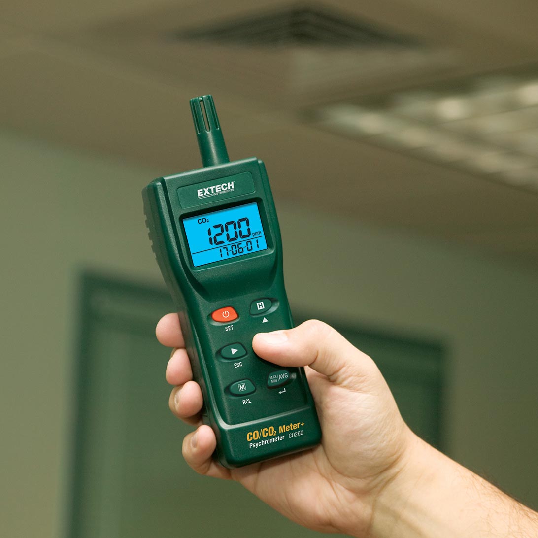 EXTECH CO260 - Koldioxidmätare