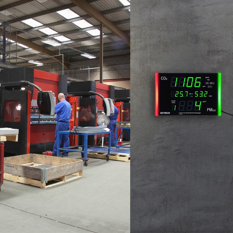 EXTECH IAQ320 - Luftkvalitetsmätare och datalogger med PM2.5