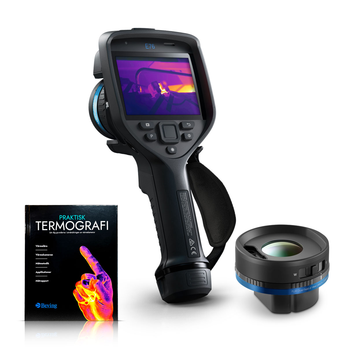 FLIR E76 Värmekamera Dual FOV, (14° - 24°) Lins