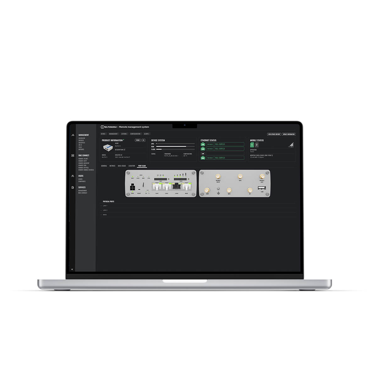 Teltonika Remote Management System Pack (RMS) - 3 år