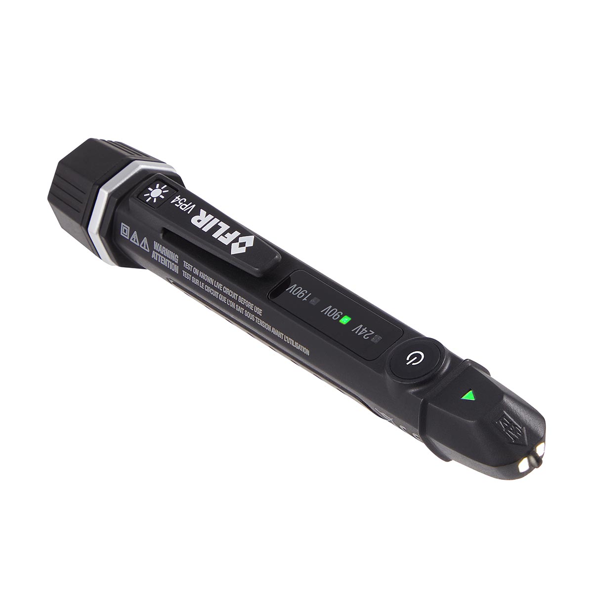 FLIR VP54 beröringsfri spänningsprovare, ficklampa, trippellarm CAT IV