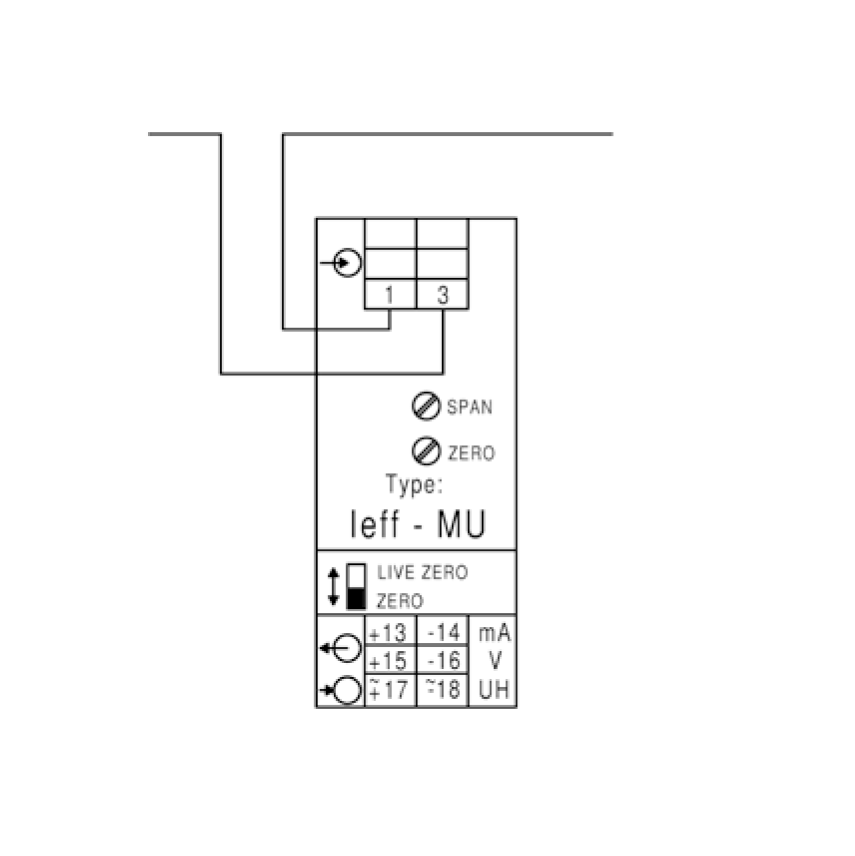 Müller + Ziegler Ieff-MU strömomvandlare