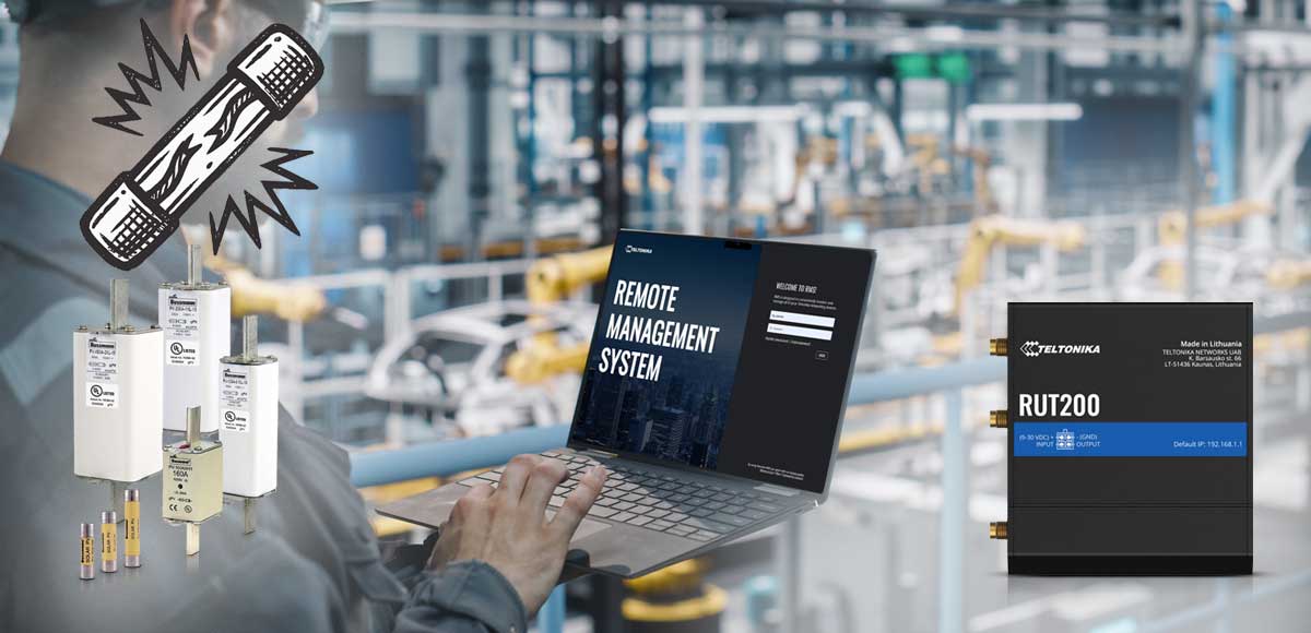 Nya produkter från Teltonika | Säkringar från Eaton Bussmann