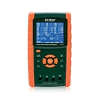 Extech PQ3450-30 3-fas elkvalitetsanalysator, datalogger – Kit 3000 A