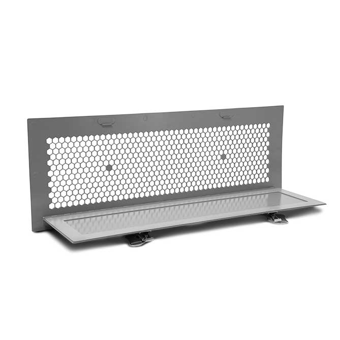 FLIR IRW-24PC stort IR-inspektionsfönster, 21,8x61 cm, aluminium