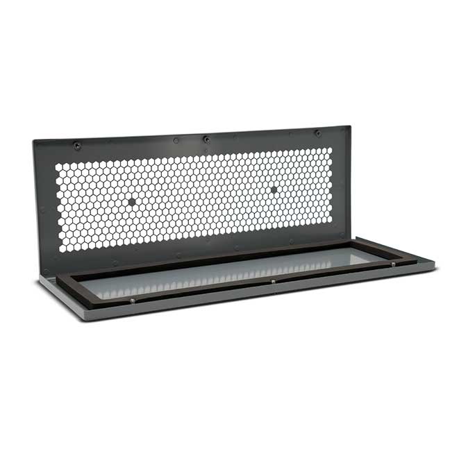 FLIR IRW-24PS stort IR-inspektionsfönster, 21,8x61 cm, rostfritt stål