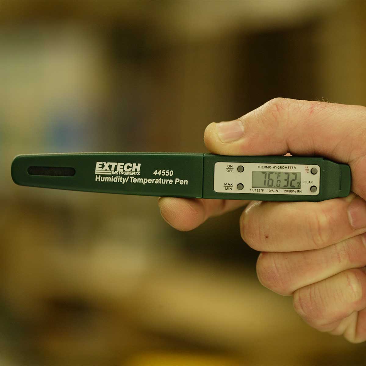 Extech 44550 hygrometer temperaturmätare fickmodell med dubbel display