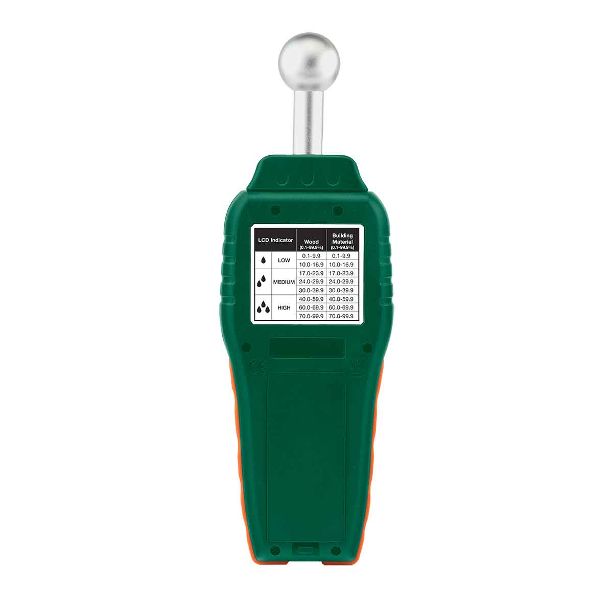 EXTECH MO57 stiftlös fuktmätare med mätdjup upp till 100 mm